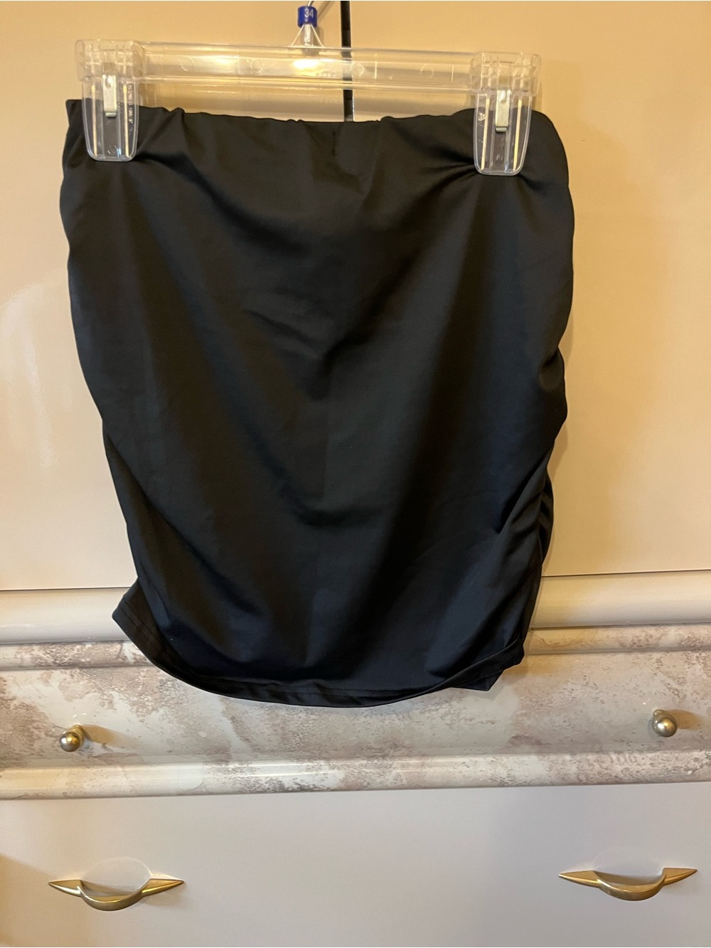 SHEIN Black Mini Pencil Skirt